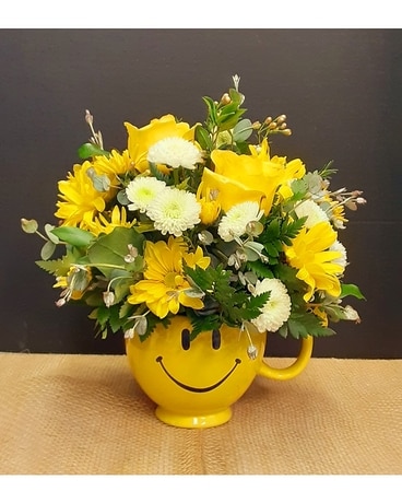 Be Happy Flower Arrangement