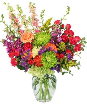Colorful Blooms Flower Arrangement