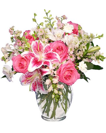 Pink and white dreams Flower Arrangement