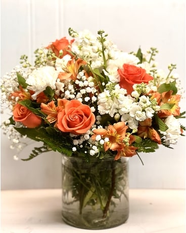 Orange Creamsicle Bouquet Flower Arrangement