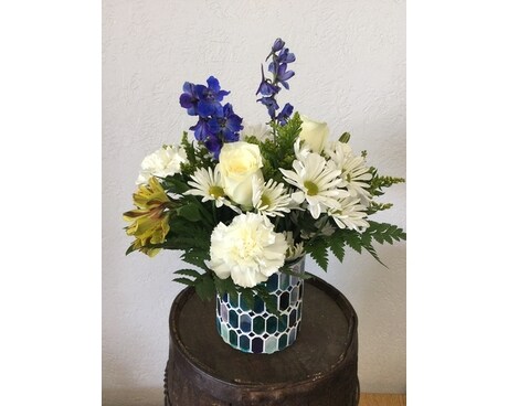 Baby Blues Flower Arrangement