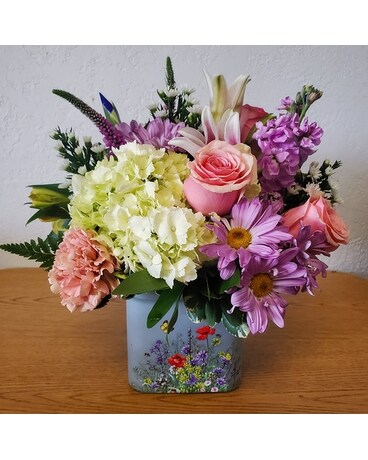 Blooms from the Garden Flower Arrangement