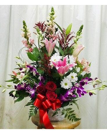For My Sweetheart Flower Arrangement