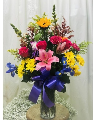 Stylish  Spring Flower Arrangement