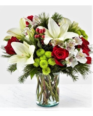 Christmas Spirit Flower Arrangement