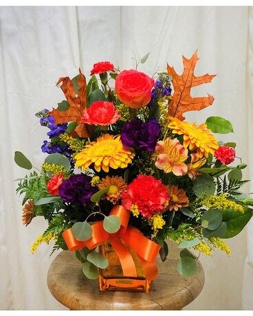 Sparkling Autumn Flower Arrangement