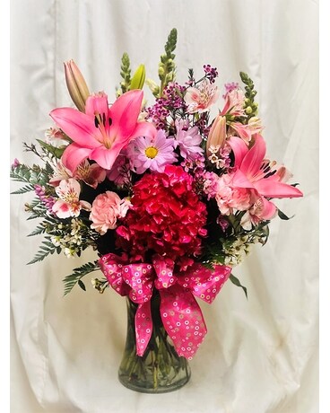 I Love You Mom Flower Arrangement