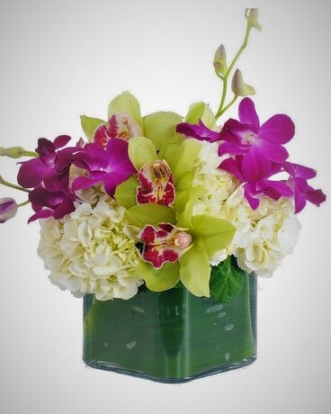 Orchids Field Flower Arrangement