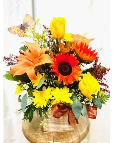 Fall Sweet Fall Flower Arrangement