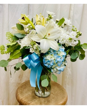 Precious Moments Flower Arrangement