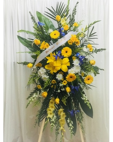 Celebration of Life Spray Flower Arrangement