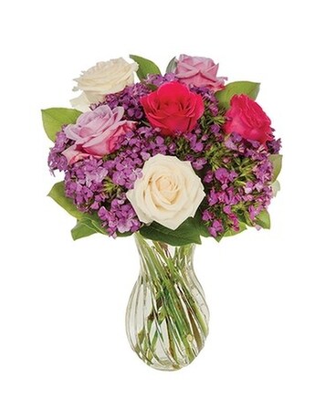 multicolor Rose bouquet Flower Arrangement