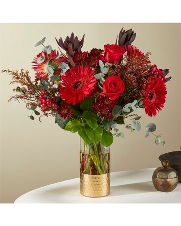 Red Heritage bouquet Flower Arrangement