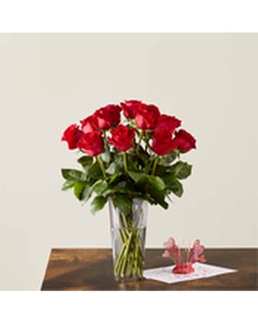 Red Roses and pop up card