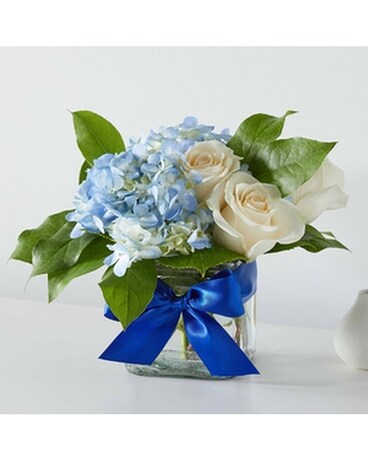 Blue Skies Flower Arrangement