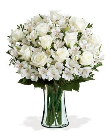 White Treasure Flower Arrangement