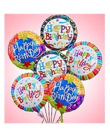 Birthday Balloons Balloon Bouquet