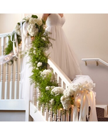 Champagne Dreams Garland Flower Arrangement