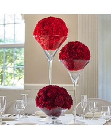 Special Vows Centerpiece Flower Arrangement