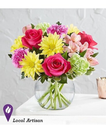 Bright and Sassy Flower Arrangement