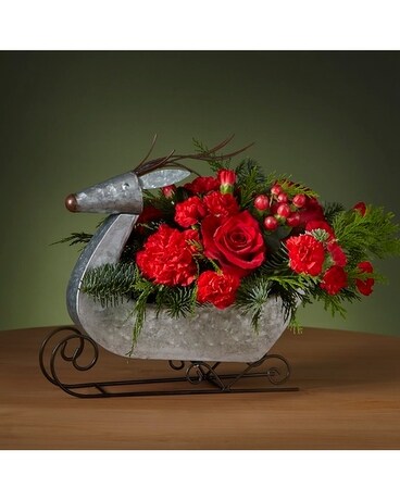 Dashing Prancer Bouquet Flower Arrangement
