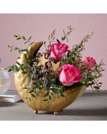 Love you to the Moon and Back Flower Arrangement