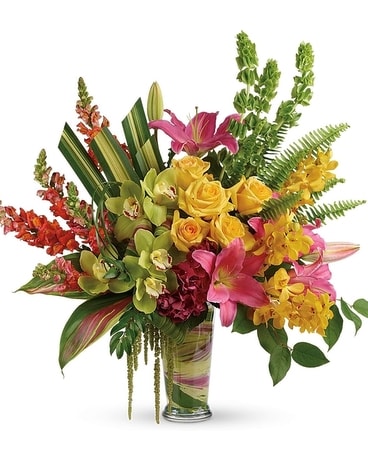Tropical Majesty Flower Arrangement