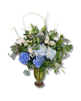 Bountiful in Blue Flower Arrangement