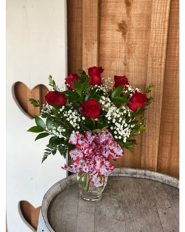 Rosey Me Up! Flower Arrangement