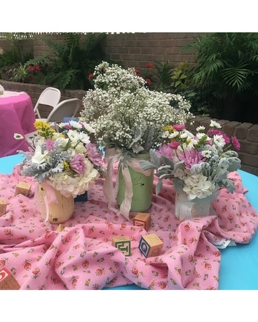 Conservatory Flower Arrangement