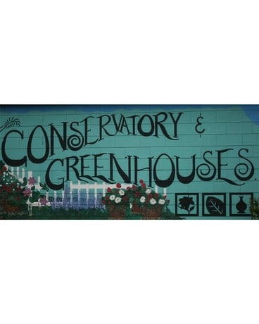 Conservatory Flower Arrangement