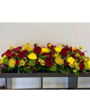 Fall Centerpiece Flower Arrangement