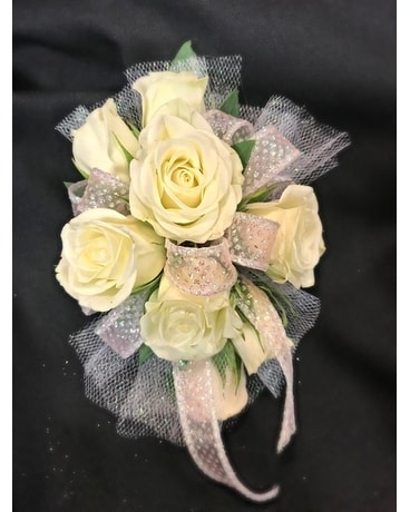 Pink Iridescence Corsage
