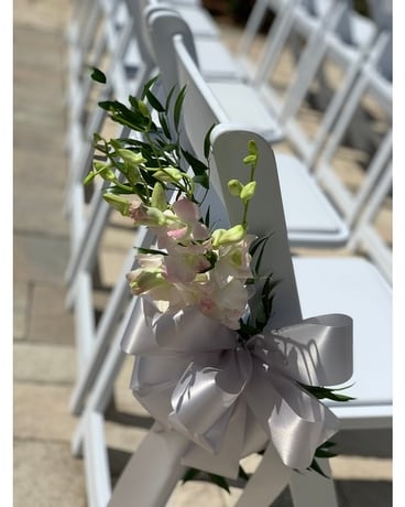 Blush Orchid Chair Decor Custom product