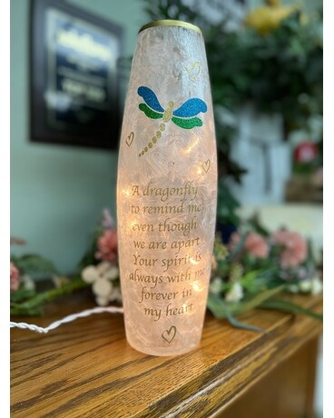 Lighted Sympathy Vase Gifts