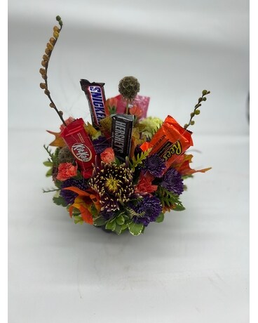 Sweet and spooky Flower Arrangement