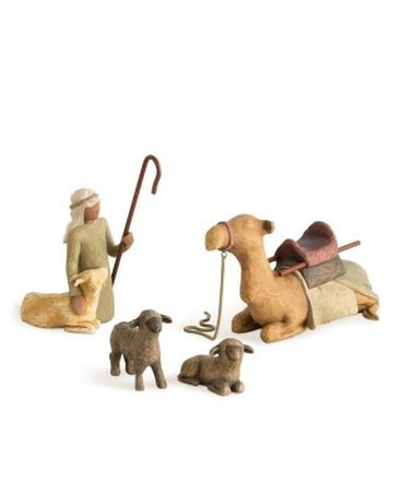 Shepherd and Stable Animals Willow Tree® Custom product