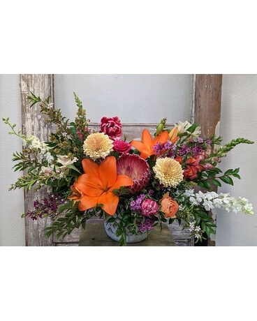 Marmalade Rush Flower Arrangement