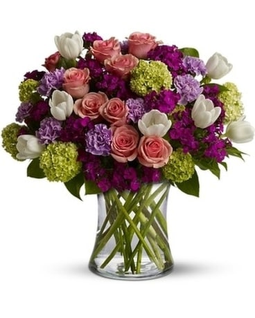 Springtime in Paris Flower Arrangement