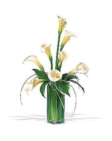 Elegant Callas Flower Arrangement