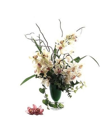 Scintillating Cymbidiums Flower Arrangement