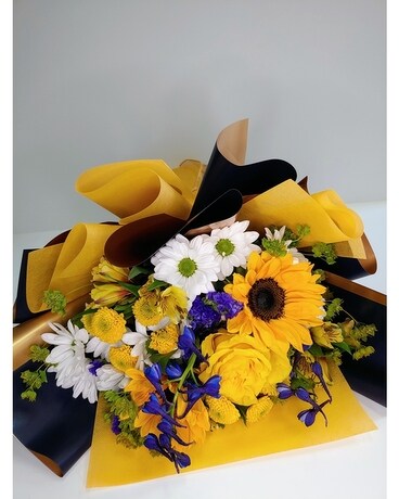 McKay High School Wrapped Bouquet Bouquet