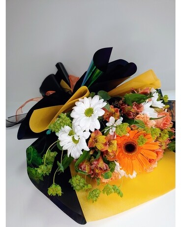 Sprague High School Wrapped Bouquet Bouquet