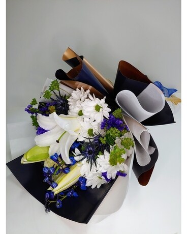 McNary High School Wrapped Bouquet Bouquet