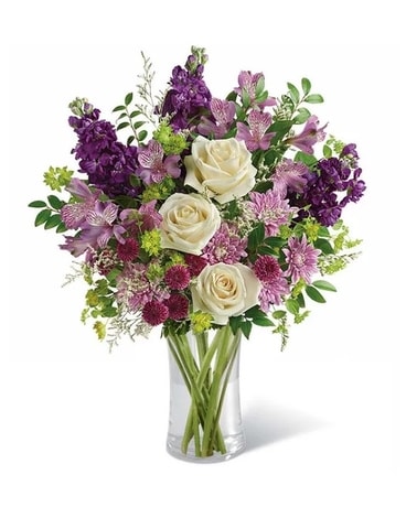 Lush Lavender Bouquet Flower Arrangement