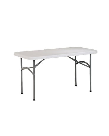 4’ Rectangle Banquet Table Flower Arrangement