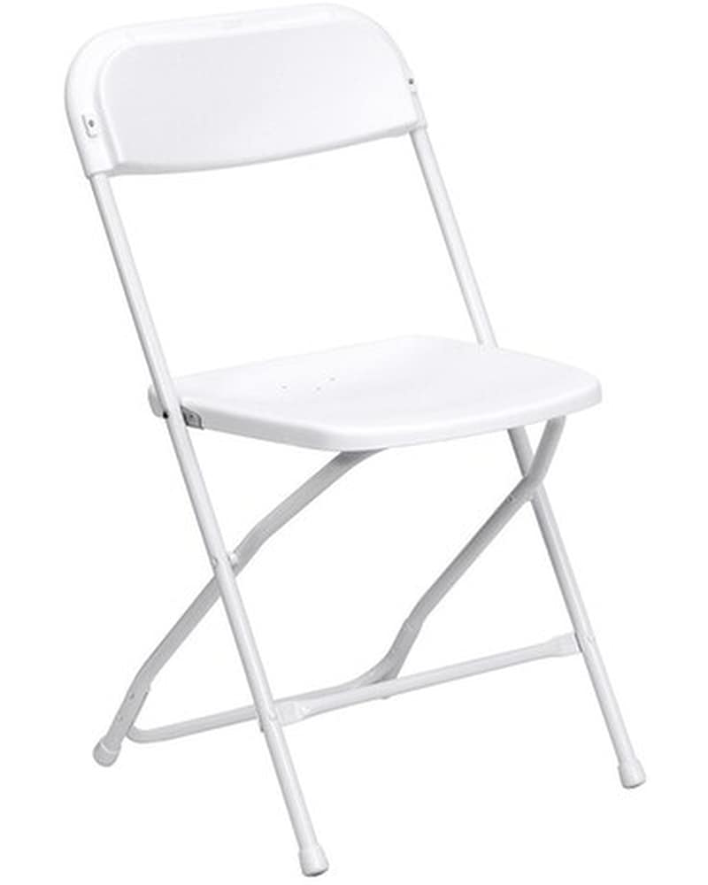 White Standard Chair in Grand Island NE - Roses For You!