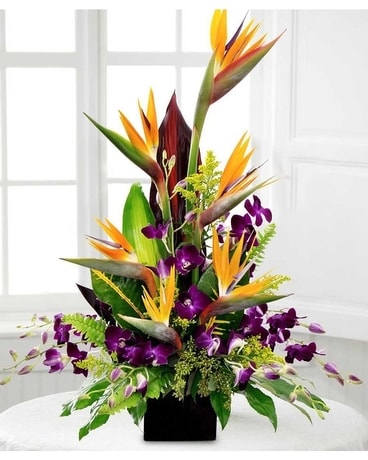 Birds in Paradise Flower Arrangement