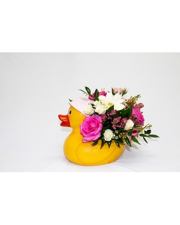 WADDLING WONDERS BOUQUET - GIRL Flower Arrangement