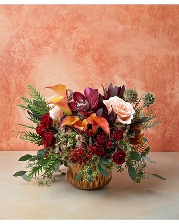 BLOOMING BRONZE Flower Arrangement